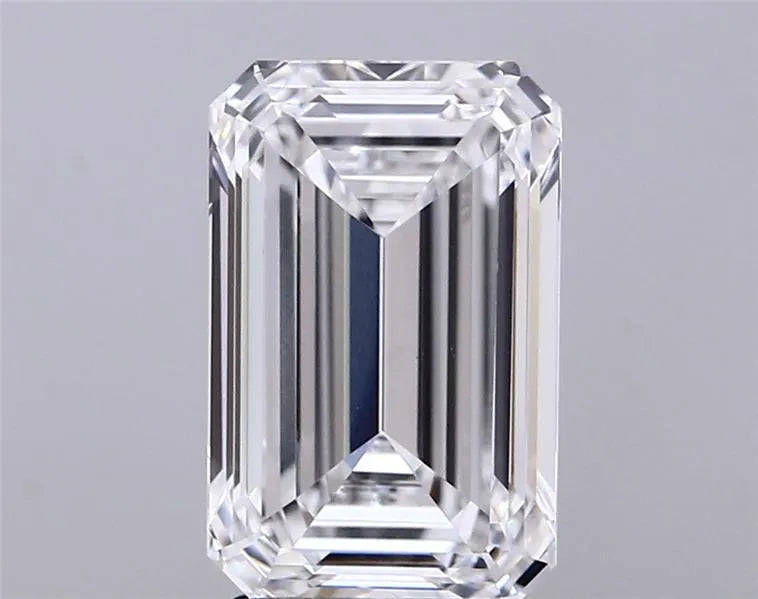 3.00ct Emerald Lab Grown Diamond (Colour D, Clarity VS1, IGI Certified)