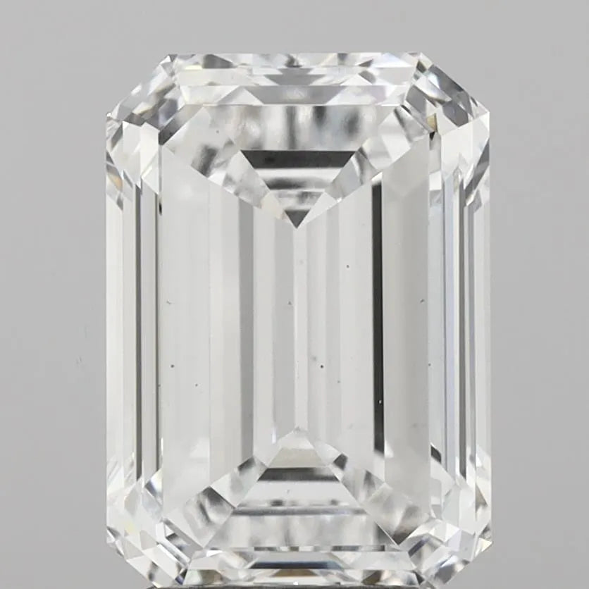 3.00ct Emerald Lab Grown Diamond (Colour D, Clarity VS1, IGI Certified)