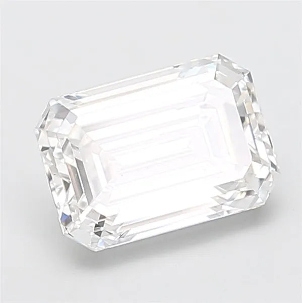 3.00ct Emerald Lab Grown Diamond (Colour D, Clarity VS2, IGI Certified)