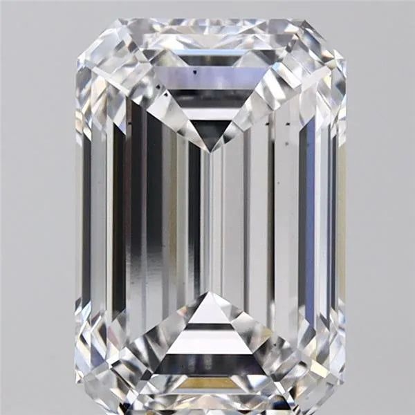 3.00ct Emerald Lab Grown Diamond (Colour D, Clarity VS2, IGI Certified)