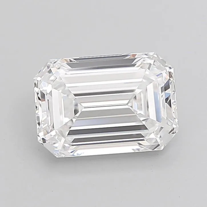 3.00ct Emerald Lab Grown Diamond (Colour D, Clarity VVS1, Cut EX, IGI Certified)