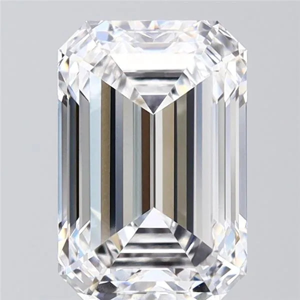 3.00ct Emerald Lab Grown Diamond (Colour D, Clarity VVS1, IGI Certified)