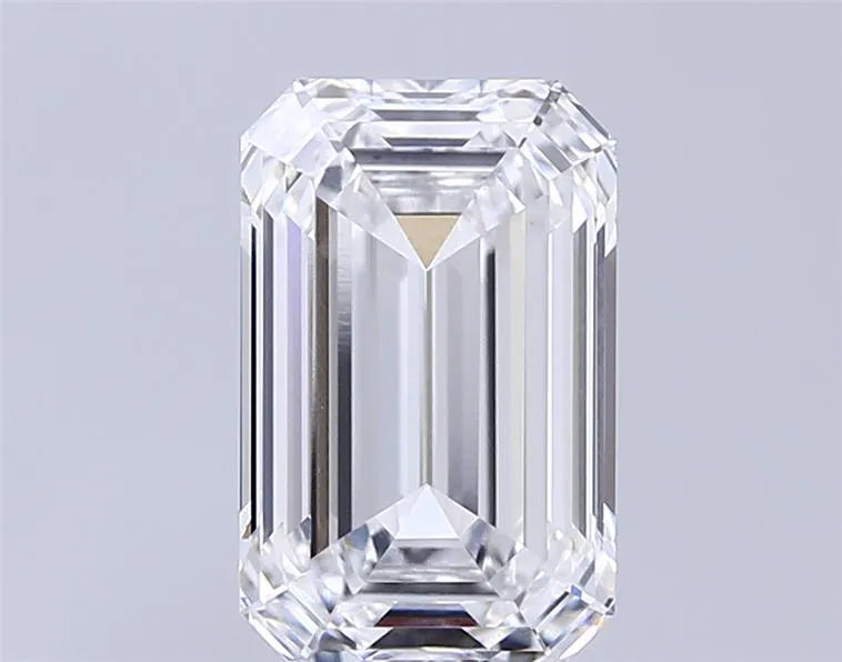 3.00ct Emerald Lab Grown Diamond (Colour D, Clarity VVS2, IGI Certified)