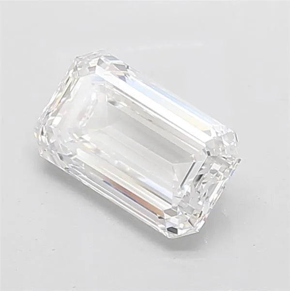 3.00ct Emerald Lab Grown Diamond (Colour D, Clarity VVS2, IGI Certified)