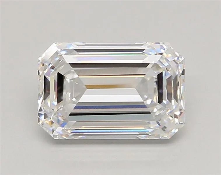 3.00ct Emerald Lab Grown Diamond (Colour D, Clarity VVS2, IGI Certified)