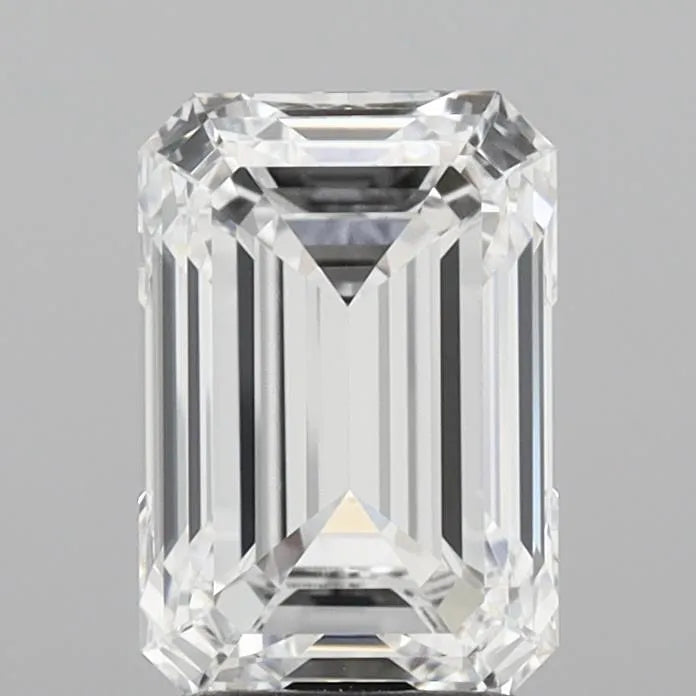 3.00ct Emerald Lab Grown Diamond (Colour D, Clarity VVS2, IGI Certified)
