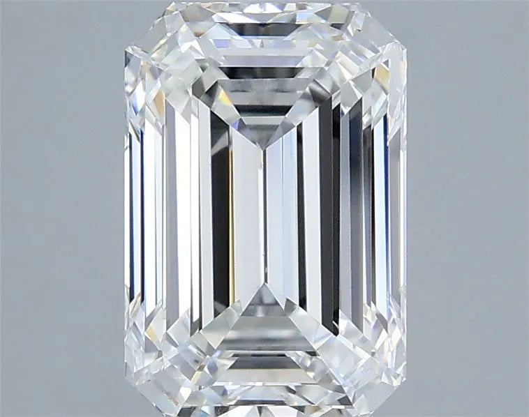 3.00ct Emerald Lab Grown Diamond (Colour D, Clarity VVS2, IGI Certified)