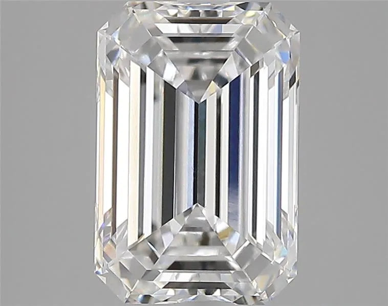 3.00ct Emerald Lab Grown Diamond (Colour D, Clarity VVS2, IGI Certified)