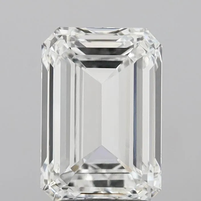 3.00ct Emerald Lab Grown Diamond (Colour E, Clarity IF, IGI Certified)