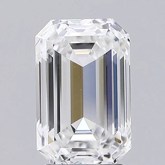 3.00ct Emerald Lab Grown Diamond (Colour E, Clarity VVS1, IGI Certified)