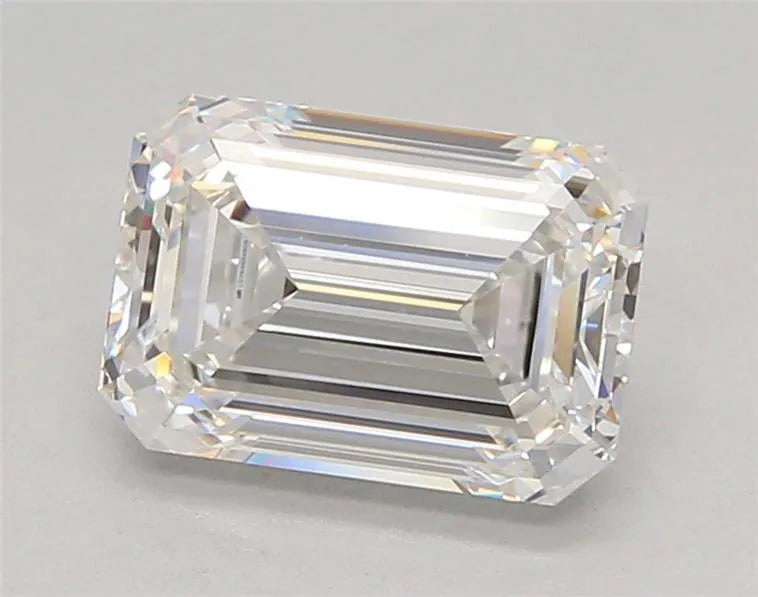 3.00ct Emerald Lab Grown Diamond (Colour E, Clarity VVS1, IGI Certified)