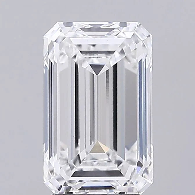 3.00ct Emerald Lab Grown Diamond (Colour E, Clarity VVS1, IGI Certified)