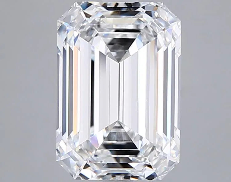 3.00ct Emerald Lab Grown Diamond (Colour E, Clarity VVS2, GIA Certified)