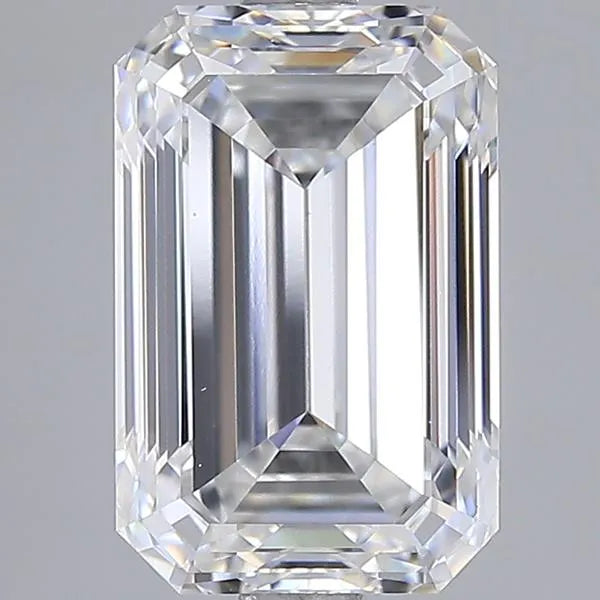 3.00ct Emerald Lab Grown Diamond (Colour E, Clarity VVS2, IGI Certified)