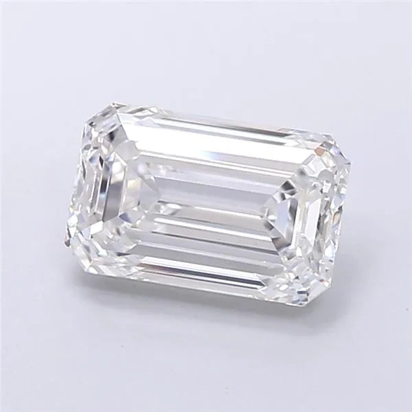 3.00ct Emerald Lab Grown Diamond (Colour E, Clarity VVS2, IGI Certified)