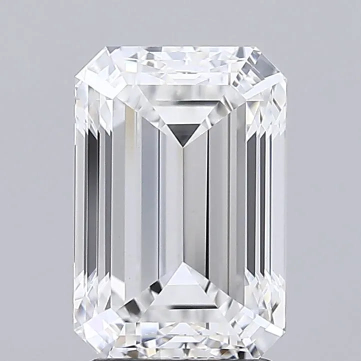 3.00ct Emerald Lab Grown Diamond (Colour E, Clarity VVS2, IGI Certified)
