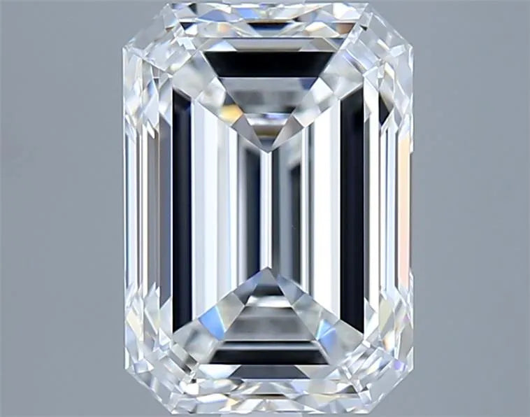 3.00ct Emerald Lab Grown Diamond (Colour F, Clarity VS1, GIA Certified)