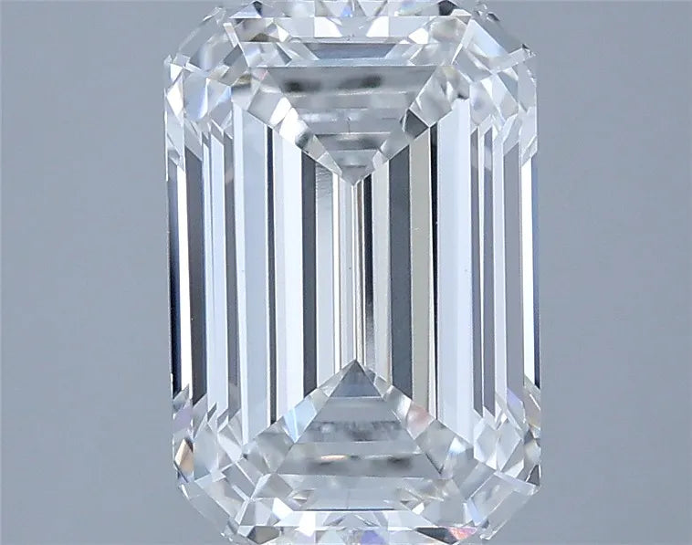 3.00ct Emerald Lab Grown Diamond (Colour F, Clarity VS1, IGI Certified)