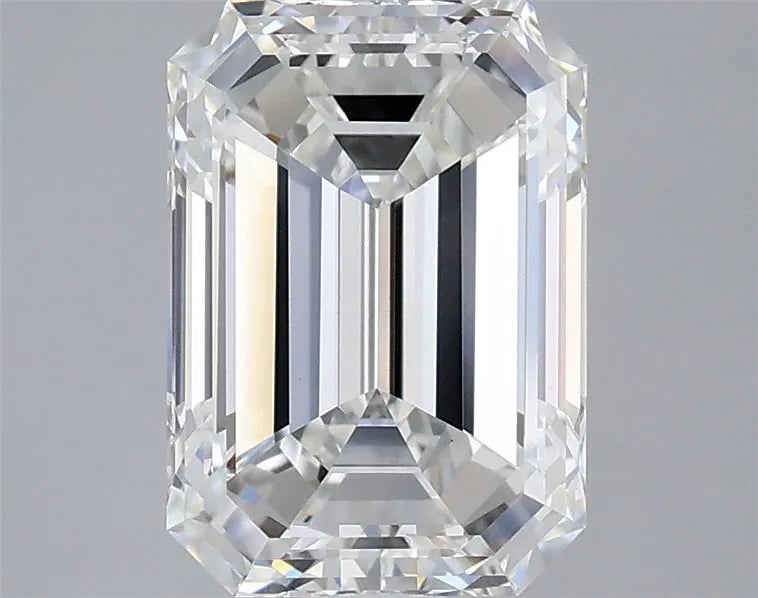 3.00ct Emerald Lab Grown Diamond (Colour F, Clarity VS1, IGI Certified)