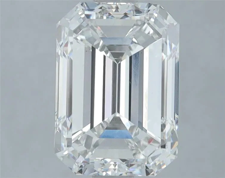 3.00ct Emerald Lab Grown Diamond (Colour F, Clarity VS1, IGI Certified)