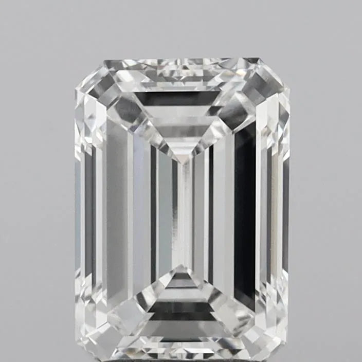 3.00ct Emerald Lab Grown Diamond (Colour F, Clarity VVS1, IGI Certified)