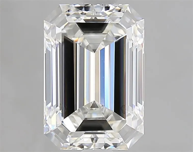 3.00ct Emerald Lab Grown Diamond (Colour F, Clarity VVS2, IGI Certified)