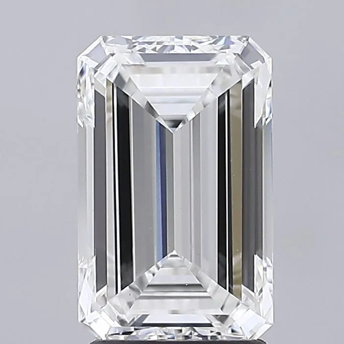 3.00ct Emerald Lab Grown Diamond (Colour F, Clarity VVS2, IGI Certified)
