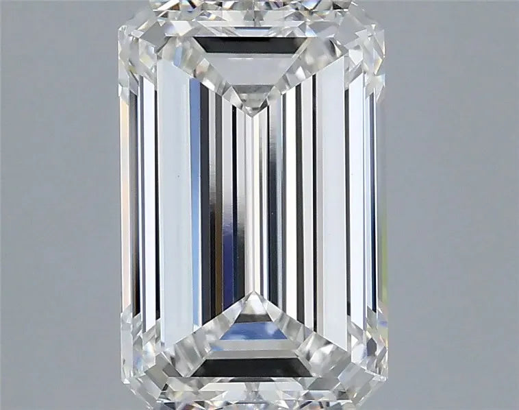 3.00ct Emerald Lab Grown Diamond (Colour F, Clarity VVS2, IGI Certified)
