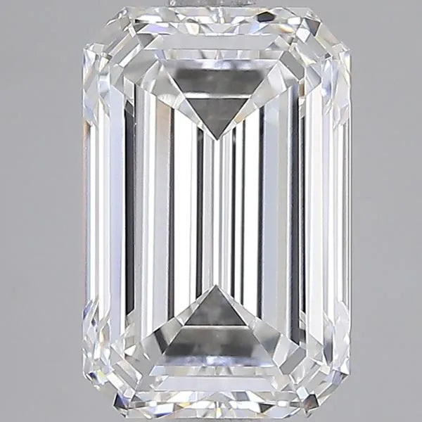 3.00ct Emerald Lab Grown Diamond (Colour F, Clarity VVS2, IGI Certified)