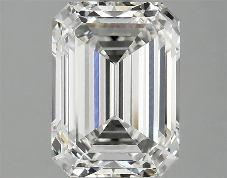 3.00ct Emerald Lab Grown Diamond (Colour F, Clarity VVS2, IGI Certified)