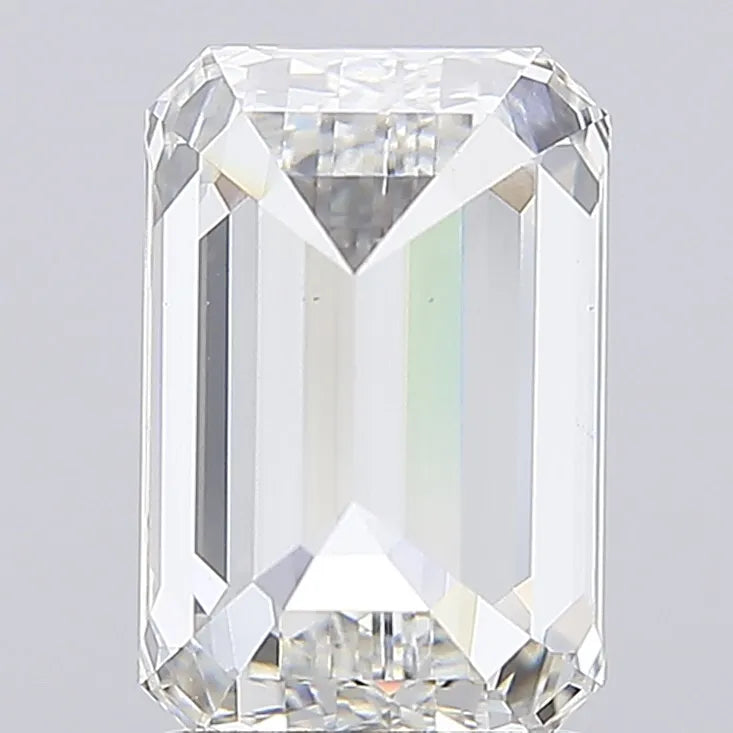 3.00ct Emerald Lab Grown Diamond (Colour G, Clarity VS1, IGI Certified)