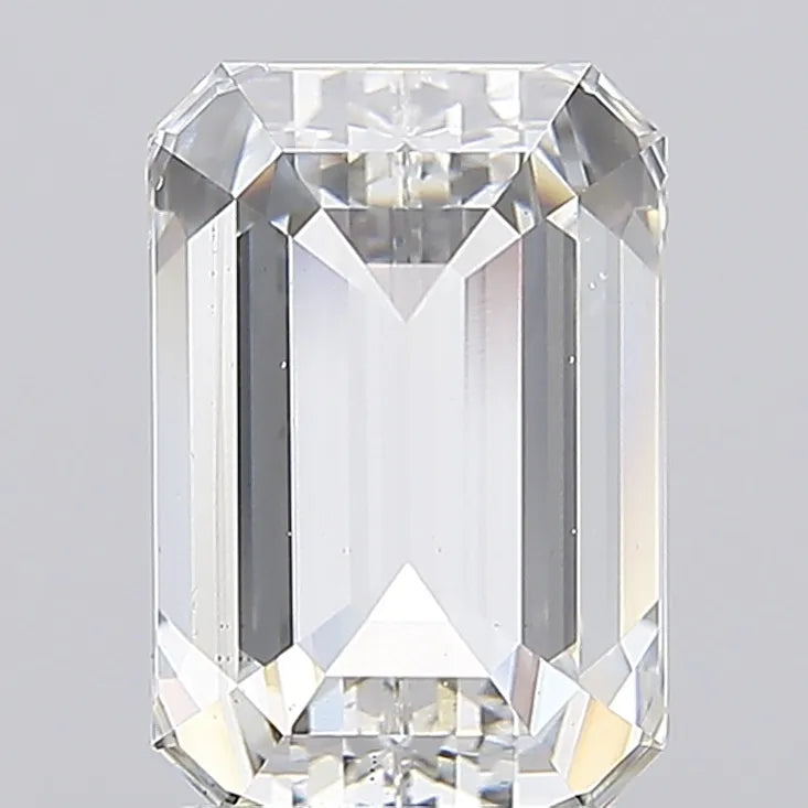 3.00ct Emerald Lab Grown Diamond (Colour G, Clarity VS2, IGI Certified)