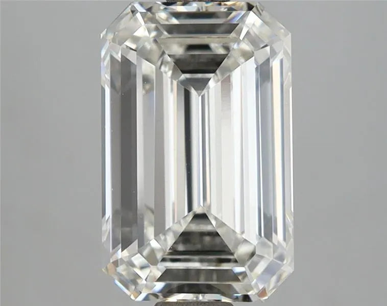 3.00ct Emerald Lab Grown Diamond (Colour G, Clarity VVS2, IGI Certified)