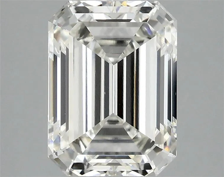 3.00ct Emerald Lab Grown Diamond (Colour G, Clarity VVS2, IGI Certified)