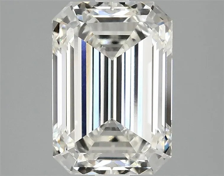 3.00ct Emerald Lab Grown Diamond (Colour G, Clarity VVS2, IGI Certified)