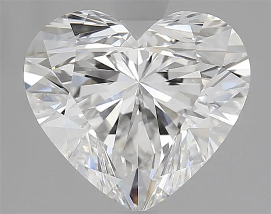 3.00ct Heart Lab Grown Diamond (Colour D, Clarity VVS2, IGI Certified)