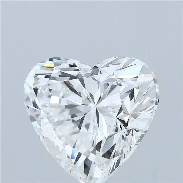 3.00ct Heart Lab Grown Diamond (Colour E, Clarity VS1, IGI Certified)