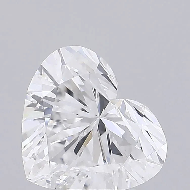 3.00ct Heart Lab Grown Diamond (Colour E, Clarity VS1, IGI Certified)