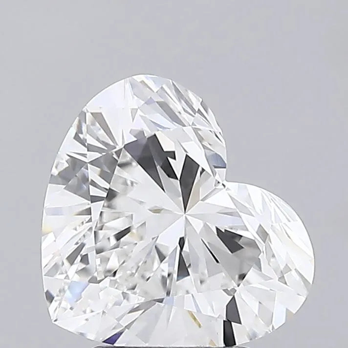 3.00ct Heart Lab Grown Diamond (Colour F, Clarity VS1, IGI Certified)