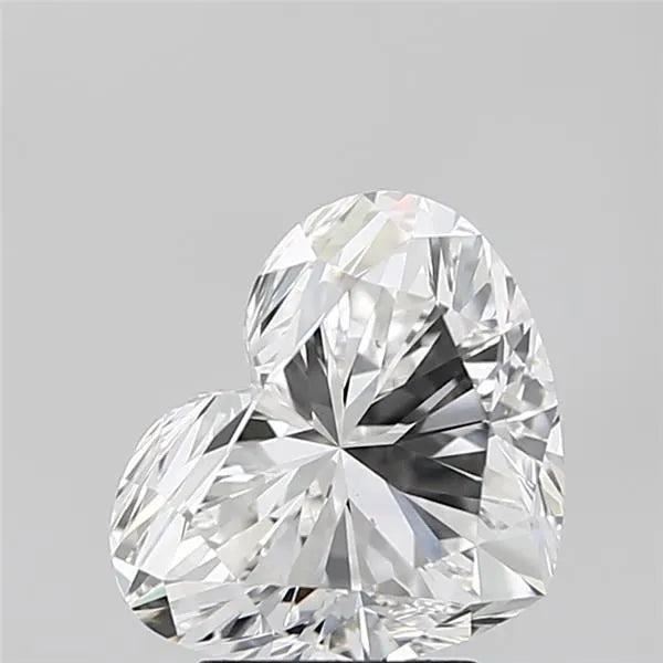 3.00ct Heart Lab Grown Diamond (Colour F, Clarity VS1, IGI Certified)