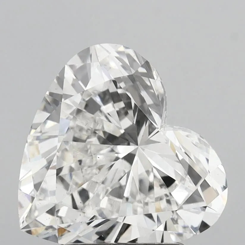 3.00ct Heart Lab Grown Diamond (Colour F, Clarity VS1, IGI Certified)