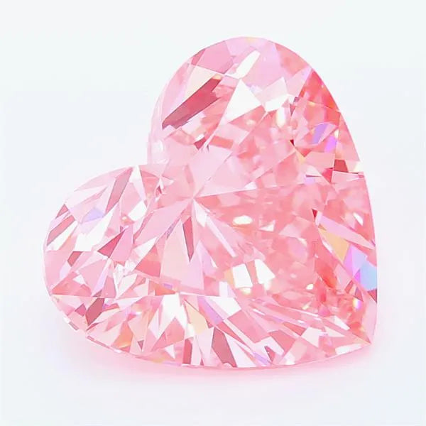 3.00ct Heart Lab Grown Diamond (Colour Fancy Intense Pink, Clarity VS1, IGI Certified)