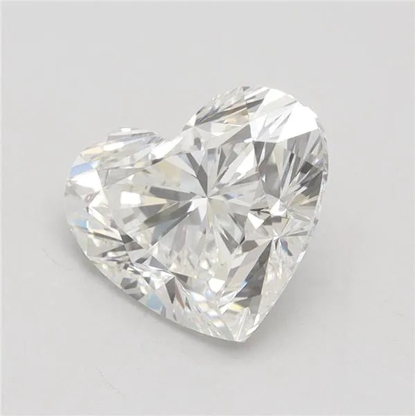 3.00ct Heart Lab Grown Diamond (Colour G, Clarity SI1, IGI Certified)