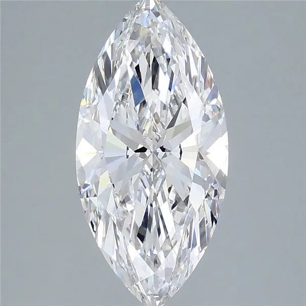 3.00ct Marquise Lab Grown Diamond (Colour D, Clarity VVS2, IGI Certified)