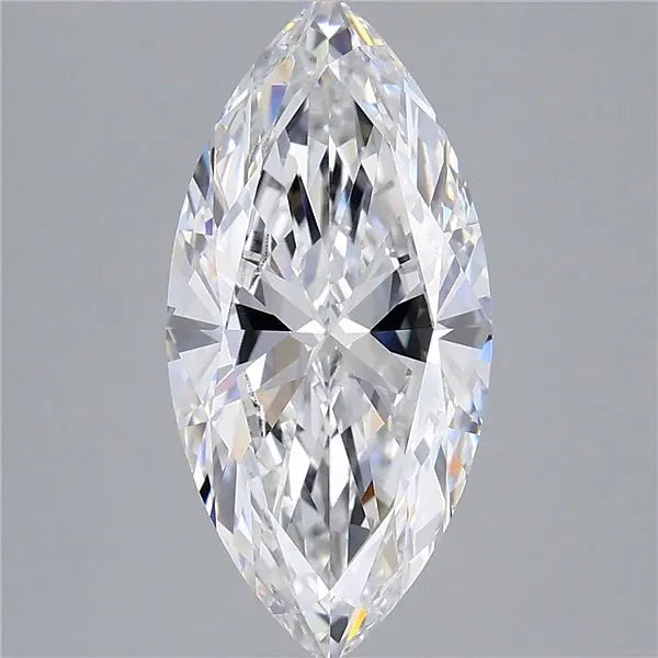 3.00ct Marquise Lab Grown Diamond (Colour D, Clarity VVS2, IGI Certified)