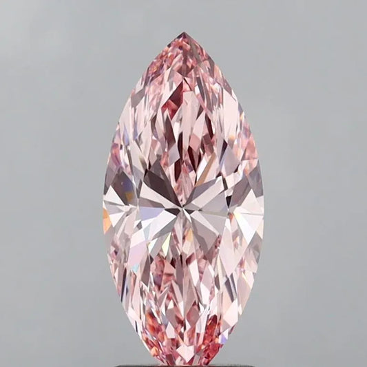 3.00ct Marquise Lab Grown Diamond (Colour Fancy Intense Pink, Clarity VS1, IGI Certified)