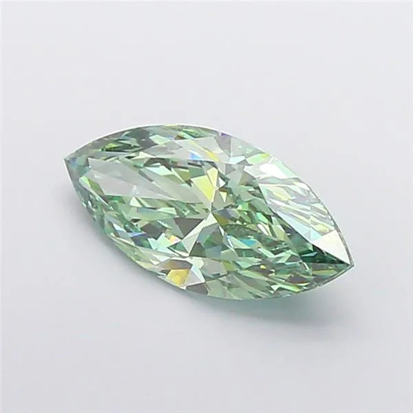 3.00ct Marquise Lab Grown Diamond (Colour Fancy Vivid Green, Clarity VVS2, IGI Certified)