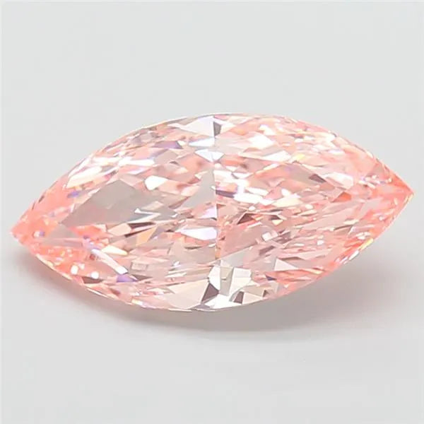 3.00ct Marquise Lab Grown Diamond (Colour Fancy Vivid Pink, Clarity VS1, IGI Certified)
