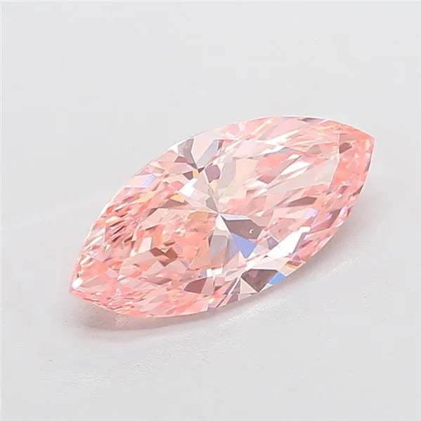3.00ct Marquise Lab Grown Diamond (Colour Fancy Vivid Pink, Clarity VS2, IGI Certified)