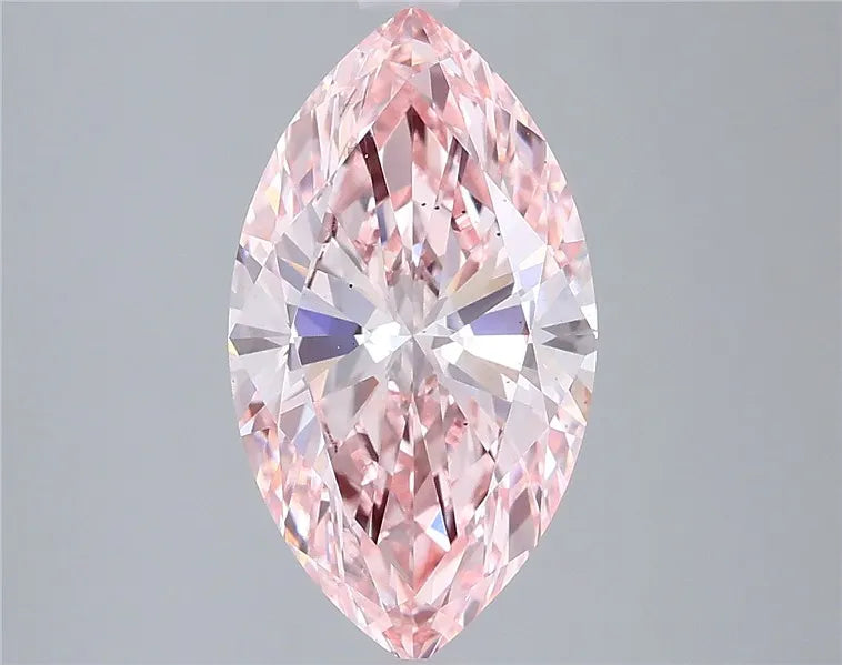 3.00ct Marquise Lab Grown Diamond (Colour Fancy Vivid Pink, Clarity VS2, IGI Certified)